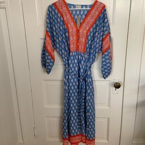 J. Crew floral maxi dress